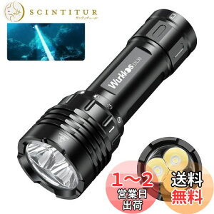 yzWurkkos DL30 _CrOCg LED d Cg \ 3600[ Px USB[d 90CRI LH351D×3 IPX-8h 100M܂Ŏgp