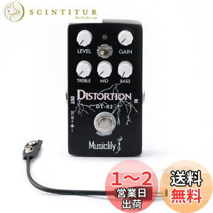 yzMusiclily Pro Distortion fBXg[VM^[GtFN^[ DC 9V A_v^[dGLM^[/x[XpgD[oCpX