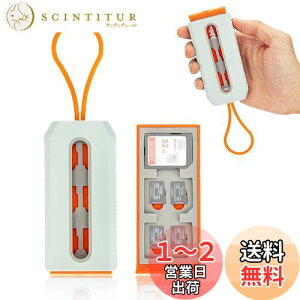 yzJJC o SD & Micro SD J[hP[X 6  SD/SDHC/SDXCJ[h + 12  MSD/Micro SD/TF J[h[\ y RpNg ^тȒP