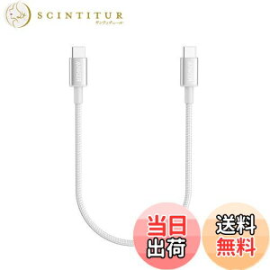 yzAnker 331 ϋviC USB-C  USB-C P[u 60W USB PDΉ iPhone 16 / 15 MacBook Pro iPad Pro iPad Air 5 Galaxy S24 Pixel LG Ή (0.3m Vo[)