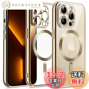 yzJETech iPhone13ProMax (13 Pro Max 6.7C`p) \tgNAP[X JYSی MagSafeCX[dΉ ϏՌ dCbLTPUJo[ (S[h)