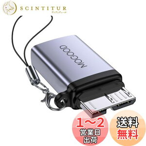 yzMOGOOD Micro B 3.0A_v^ Micro B to Type CϊA_v^[ USB3.0 CX }CNBIXA_v^ }CNB USB CXf[^A_v^ Otn[hSSDhCu fW^J dbp}CN
