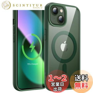 yzJETech iPhone 13 mini 5.4C`p }Olbg P[X MagSafeɑΉ Ռz op[Jo[ \bhJ[}bgTPUt[ h~ NAobN (O[)