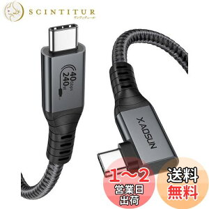 yzXAOSUN USB4 P[u Thunderbolt 4 Ή L 240W PD3.1}[d USB-IFF 40Gbps 8K@60Hz fo macbook pro ipad pro xperia Type c@Ή 1M O[