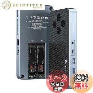 yzThunderbolt 3ΉhbLOXe[VM.2 SSDOtP[X SETMSPACE 11 |[ghbLOXe[VType C (DP8K@60Hz×1 C[Tlbg×1 USB-A×3 USB-C×1 3.5mm×1 M-Key NVME SSDOtP[X