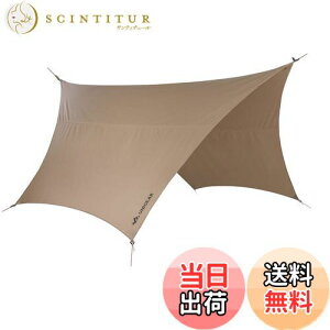 �y���������zUnigear �w�L�T�^�[�v tc�^�[�v �|���R�b�g�� 5m�����x���g�t�� 4.2mx4.1m �e���g�Ƃ̎��g�݉\ ������ �^�[�v �Ռ� �ՔM ��R �y�� �R���p�N�g �L�����v �A�E�g�h�A (420*410cm, �J�[