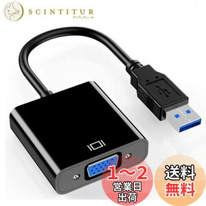 yzusb vga ϊA_v^ USB 3.0 to VGA }`fBXvCA_v^ usb3.0 vgaϊP[u 1080P usb j^[ ϊ PC Laptop Windows 7/8/8.1/10 vWFN^[ PC HDTV Ή