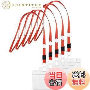 【送料無料】Aumesa Rano 20枚セット 名札 ネームホルダー 首掛け 名刺 ID カード ホルダー ネックストラップ 吊り下げ イベント スタッフ パス パスケース 名刺 社員証 ケース 入れ PVC製 首かけ