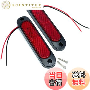 �y���������zTIGRE BLANC LED ���t���N�^�[ �ėp �T�C�h �}�[�J�[ ���˔� �X���[�� �E�C���J�[ 12V 24V 2�� �Z�b�g �F�F���b�h