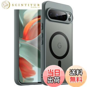 �y���������zJETech Google Google Pixel 8 / 9�p �}�O�l�b�g�P�[�X MagSafe�Ή� �������}�b�g�o�b�N �ϏՌ��X�}�z�J�o�[ �F�F�w�[�[���A�T�C�Y�FPixel 9 Pro XL