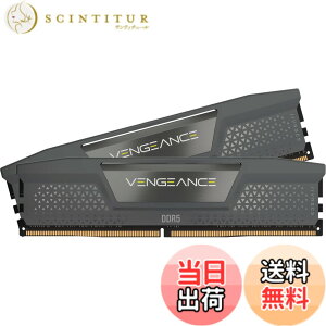 �y���������zCORSAIR DDR5-6000MHz �f�X�N�g�b�vPC�p������ VENGEANCE DDR5�V���[�Y (PC5-48000) AMD EXPO �������L�b�g 32GB �u���b�N �t���[ [16GBx2��] CMK32GX5M2E6000Z36