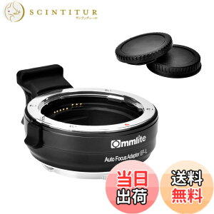 �y���������zCommlite CM-EF-L �}�E���g�A�_�v�^�[ Canon(�L���m��)EF/EF-S�����Y-SIGMA FP Panasonic(�p�i�\�j�b�N)S5 S1 S1R S1H Leica(���C�J)SL601 SL2 L�}�E���g�A�_�v�^�[ �}�E���g�ϊ��A�_�v �T�C�Y�F�iEF-L�j