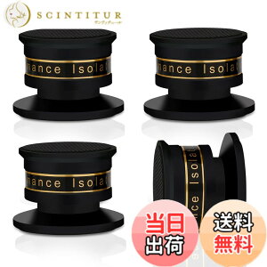 �y���������zMonosaudio 4Pcs �X�s�[�J�[�X�p�C�N �C���V�����[�^�[ �X�s�[�J�[ �I�[�f�B�I�p�C���V�����[�^�[ �F�F�u���b�N