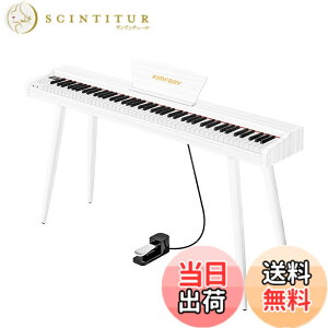 �y���������zKIMFBAY �d�q�s�A�m 88���� �ؐ� �d�q �s�A�m 88�� Digital Piano ���S�� �q�� MIDI�Ή� �y�_���t�� �X�^���h �A�_�v�^�[�t ���{������� �F�F�z���C�g