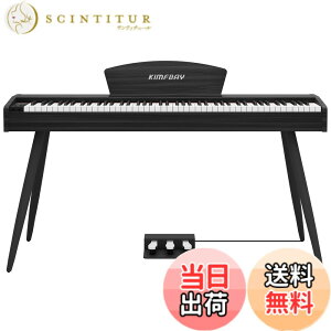 �y���������zKIMFBAY �d�q�s�A�m 88���� �n���}�[�A�N�V�������� �ؐ��X�^�C�� �d�q�s�A�m �t�����X��DREAM���� 3�{�y�_�� MIDI�[�q�Ή� ���S�� �}�X�^�[ ���K�p ���{������� �F�F�u���b�N