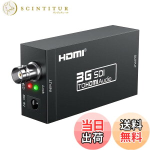 �y���������zBLUPOW SDI to HDMI �R���o�[�^�[ 3G-SDI/HD-SDI/SD-SDI to HDMI�ϊ��� sdi hdmi �ϊ� sdi-hd �ϊ� 1080P�Ή� ESD�ی�@�\���� VA06 �F�FSDI to HDMI�A�T�C�Y�FSDI to HDMI