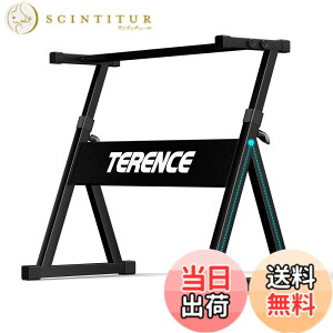 �y���������zTERENCE �d�q�L�[�{�[�h �s�A�m �X�^���h �O�pZ�^ ���S�ň��� 57~80cm����7�i�K���� �L�[�{�[�h�� ���d�x�X�`�[���� �����ω׏d�� ���ϋv �g�ݗ��ĊȒP 54/61/73/76/88���d�q�s�A�m�ɑ�