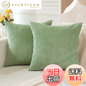 �y���������zOtostar �N�b�V�����J�o�[ xcm �k�� 2���Z�b�g �R�[���e�� �X�g���C�v ������� ���� ���_�� �t�@�X�i�[ �C���e���A �\�t�@�[�p�N�b�V�����J�o�[ �F�F�O���[���A�T�C�Y�F60cmx60cm(