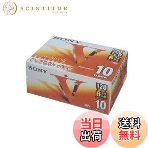 �y���������zSONY �^��pVHS�r�f�I�J�Z�b�g�e�[�v 120�� 10�� �X�^���_�[�h 10T120VL �F�F�I�����W