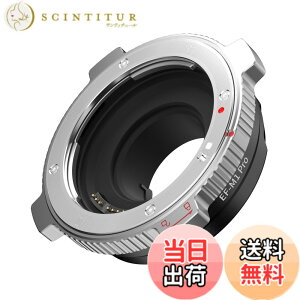 �y���������zVILTROX EF-M1 PRO �}�E���g�A�_�v�^�[ Canon EF/EF-S �}�E���g�����Y �� �}�C�N���t�H�[�T�[�Y�iMicro 4/3�j �J���� �p�i�\�j�b�N ���C�J �I�[�g�t�H�[�J�X AF IS ��u���␳ �T�C�Y�FEF-M1 Pr