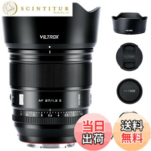 �y���������zVILTROX AF 27mm F1.2 Z Pro �P�œ_���]�������Y Nikon Z�}�E���g�p���������Y �I�[�g�t�H�[�J�X ���^�y�� ��AF ������a�œ_�����Y Z5/Z50/Z6/Z6II/Z7/Z7II/ZFC/Z30/Z9/Z8�Ȃǂ̃J�����ɑΉ� ���z/
