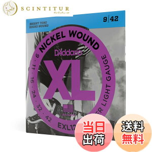 �y���������zD'Addario �_�_���I �G���L�M�^�[�� �j�b�P�� SuperLight .009-.042 EXL120 �y�������K�i�z �F�F1�Z�b�g�A�T�C�Y�F1�Z�b�g