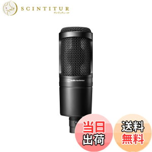 �y���������z�I�[�f�B�I�e�N�j�J AT2020 �R���f���T�[�}�C�N XLR ����z�M ��^ �|�b�h�L���X�g ���� DTM ���R�[�f�B���O �}�C�N �y�������K�i�z �u���b�N �F�F�u���b�N�A�T�C�Y�FXLR���f��