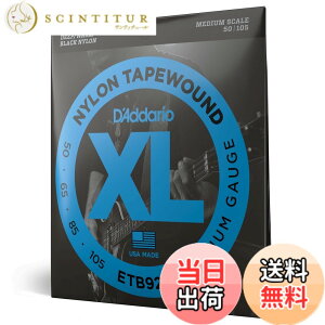 �y���������zD'Addario �_�_���I �G���L�x�[�X�� �u���b�N�i�C�����e�[�v���E���h (���K�A���i) �F�F4���A�T�C�Y�F.050-.105 (Medium)