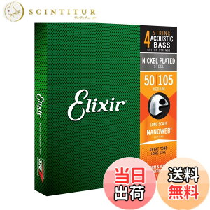 �y���������zElixir �G���N�T�[ �x�[�X�� NANOWEB �j�b�P�� �y�������K�i�z �F�F4���Z�b�g�A�T�C�Y�FLong .050-.105