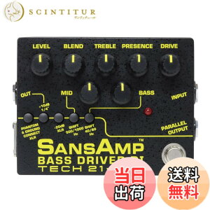 �y���������zTech21 SANSAMP �T���Y�A���v �x�[�X�p �G�t�F�N�^�[ DI BOX BASS DRIVER DI V2�y�������K�i�z �F�FBass Driver DI V2 ��ԃv���A���v