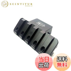 �y���������zMILQUEST(HALEY�^�C�v �I�t�Z�b�g�}�E���g 20mm���[���}�E���g)�y4�X���b�g �������z(�u���b�N)