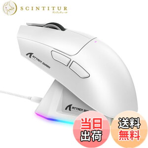 �y���������zMAMBASNAKExATTACK SHARK X11 ���y�ʃQ�[�~���O�}�E�X 60g RGB�}�O�l�b�g�[�d�X�^���h 3���[�h�ڑ� 2.4Ghz/Bluetooth/Type-C �_�u��Bluetooth�`�����l�� 6���x��DPI�ؑ� PAW3311�Z���T�[ HUANO�X�C�b�` Br