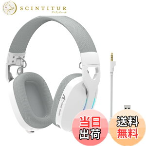 �y���������zMAMBASNAKExATTACK SHARK L90 �Q�[�~���O�w�b�h�Z�b�g lightseed�����Z�p �y�ʉ� 216g 7.1ch ���̉��� �X�e���I 40MM�h���C�o�[ ����x�� 3���[�h�ڑ��i3.5mm�L��/BT/2.4G�����j���C�A���X�w�b�h�Z