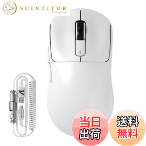 �y���������zMAMBASNAKExATTACK SHARK X3 MAX 3���[�h�}�E�X Pixart PAW3950 ���w���Z���T�[ ���}�C�N���X�C�b�` �L��/2.4G����/Bluetooth �_�u���`�����l��BT5.4 42000DPI 750IPS 50G�ő�����x �ꉭ��N���b�N���� 4