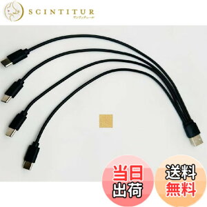 �y���������zSound Wave �y((4In1 USB-C �l�҃P�[�u��)) �[�d Type C TypeC USB-C �X�v���b�^�[ �P�[�u�� ���F �z 1�{�� Type C 4�� �@�� �� �����ɏ[�d TypeC Y���P�[�u�� ����P�[�u�� 4in1 USB�P�[�u�� + F.Wave 