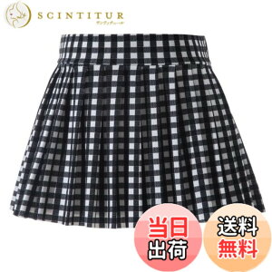 �y���������z[Sharphon] �v���[�c�X�J�[�g 21�F 30�� ���~�j �n�C�E�G�X�g A���C�� �~�j�� ���n �`�F�b�N�� �h�b�g�� �X�|�[�c �؍��� ���r �Z�N�V�[ REI207 �F�F�`�F�b�N�A�T�C�Y�FL