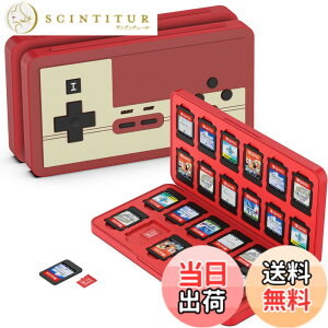 �y���������zGeeRic 24�� �Q�[���J�[�h ���[�{�b�N�X �X�C�b�` �Ή� �\�t�g�P�[�X 24��Micro SD �������[�J�[�h ���[�� Switch/Switch Lite/Switch OLED ���f���Ή� �R���p�N�g ���^ �y�� �h�o �����^ ����