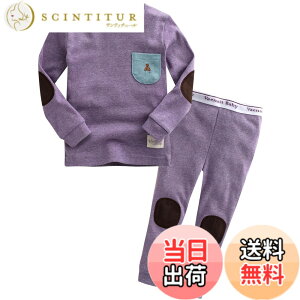 �y���������z[Vaenait Baby] 12����-9�΃L�b�Y�q���x�r�[����100�����[���E�F�A�����p�W���}�Q�Ԓ��㉺�Z�b�gColor Raglan �F�FPocket Purple�A�T�C�Y�F120