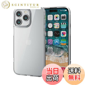 �y���������z�G���R�� iPhone15 Pro Max �P�[�X �K���X �d�x9H �n�C�u���b�h�f�� ����TPU �l�p�G�A�[�N�b�V���� �X�g���b�v�z�[���t�� �N���A PM-A23DHVCG1CR �F�F�N���A
