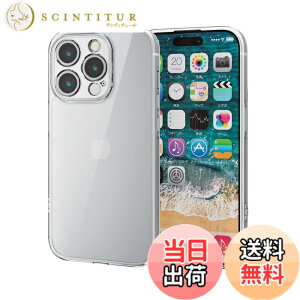 �y���������z�G���R�� iPhone15 Pro �P�[�X �J�����ی� �ϏՌ� �Ռ��z�� �n�C�u���b�h�f�� �l�p�G�A�[�N�b�V���� �X�g���b�v�z�[���t�� [�J�����E�X�s�[�J�[������Ɍ��܂ŕی�] �N���A PM-A23