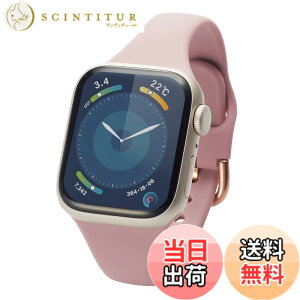 �y���������z[�G���R��] Apple Watch �o���h 41mm 40mm 38mm ���� &me ���U�[ �X���� ���{�� �yApple Watch SE2 9 8 7 6 5 4 3 2 1 �Ή��z �O���[�W�� AW-41BDLRBJ �F�F�A�b�V���s���N�A�T�C�Y�F�~�f�B�A��