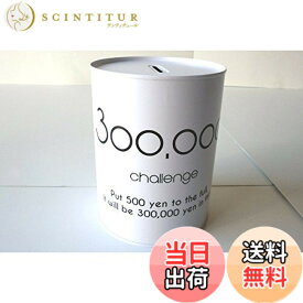 【送料無料】貯金箱 30万円 モノトーン ［色指定不可］ 色：ホワイト、サイズ：ワンサイズ