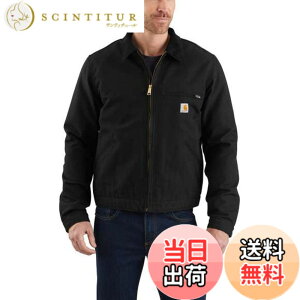 �y���������zCarhartt �����Y �_�b�N Detroit�W���P�b�g (���M�����[ �r�b�O&�g�[���T�C�Y) �F�F�u���b�N�A�T�C�Y�FXL