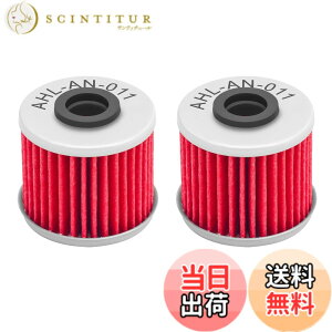 �y���������zAHL [2�Z�b�g] �o�C�N�p �I�C���t�B���^�[ �z���_ NC750 2018-2019/NC700X DCT 2012-2018/CTX700N DCT 2014-2018 / CRF1000D 2016-2019/Tallon 1000R 2019/GL1800 2018-2019 �C�� ���� �I�C���G�������g 15412-MGS-D21