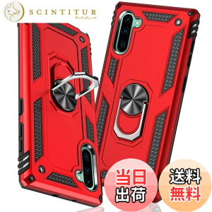 �y���������zTMUJWS Samsung Galaxy Note 10 �P�[�X �����O �ϏՌ� �Ռ��z�� ���h�~ �S�ʕی� �J�����ی� �X�^���h�t�� TPU+PC�o���p�[ �w��h�~�΍� ��d�\�� 360�x��] �h�o �T���X�� �M�����N�V�[ Note