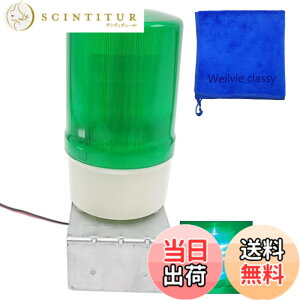 �y���������zWellvie classy LED ��]�� �p�g�����v �U���� �ē��� �T�C���� 100V �u���P�b�g���C�g ���^ �X�� �Ŕ� �d�C �� �h�H �ǖʎ��t���u���P�b�g�t���i�O���[���j �F�F�O���[��