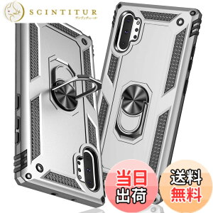 �y���������zTMUJWS Samsung Galaxy Note 10 Plus�P�[�X �����O �ϏՌ� �Ռ��z�� ���h�~ �S�ʕی� �J�����ی� �X�^���h�t�� TPU+PC�o���p�[ �w��h�~�΍� ��d�\�� 360�x��] �h�o �T���X�� Note 10 Plus �X�}