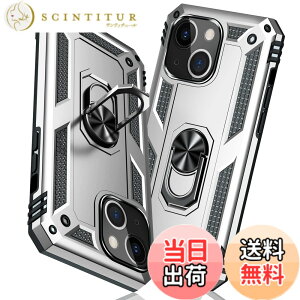 �y���������zTMUJWS iPhone 13 mini �P�[�X �����O �ϏՌ� �Ռ��z�� ���h�~ �S�ʕی� �J�����ی� �X�^���h�t�� TPU+PC�o���p�[ �w��h�~�΍� ��d�\�� 360�x��] �h�o �ԍڃz���_�[�Ή� ���ϖh�~ �ČR