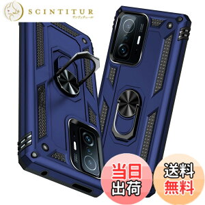 �y���������zTMUJWS Xiaomi Mi 11T Pro �P�[�X/Xiaomi Mi 11T �P�[�X �����O �ϏՌ� �Ռ��z�� ���h�~ �S�ʕی� �J�����ی� �X�^���h�t�� TPU+PC�o���p�[ �w��h�~�΍� �V���I�~ �~�[11t pro �P�[�X ��d�\�� 