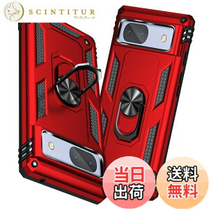 �y���������zTMUJWS Google Pixel 7A �P�[�X �����O �ϏՌ� �Ռ��z�� ���h�~ �S�ʕی� �J�����ی� �X�^���h�t�� TPU+PC�o���p�[ �w��h�~�΍� �O�[�O���s�N�Z�� 7 �P�[�X 6.1�C���` ��d�\�� 360�x��] 